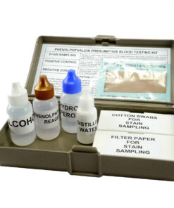 Alternative view of Phenolphthalein Presumptive Blood Test Kit