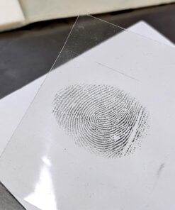 Lifted latent print