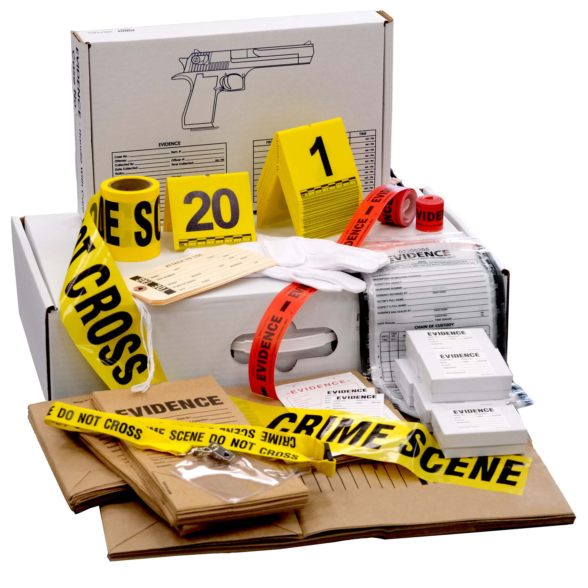 thumbnail image 2 of Evidence Marking, Flags - Crime Scene Forensic Supply Store 2 of 14