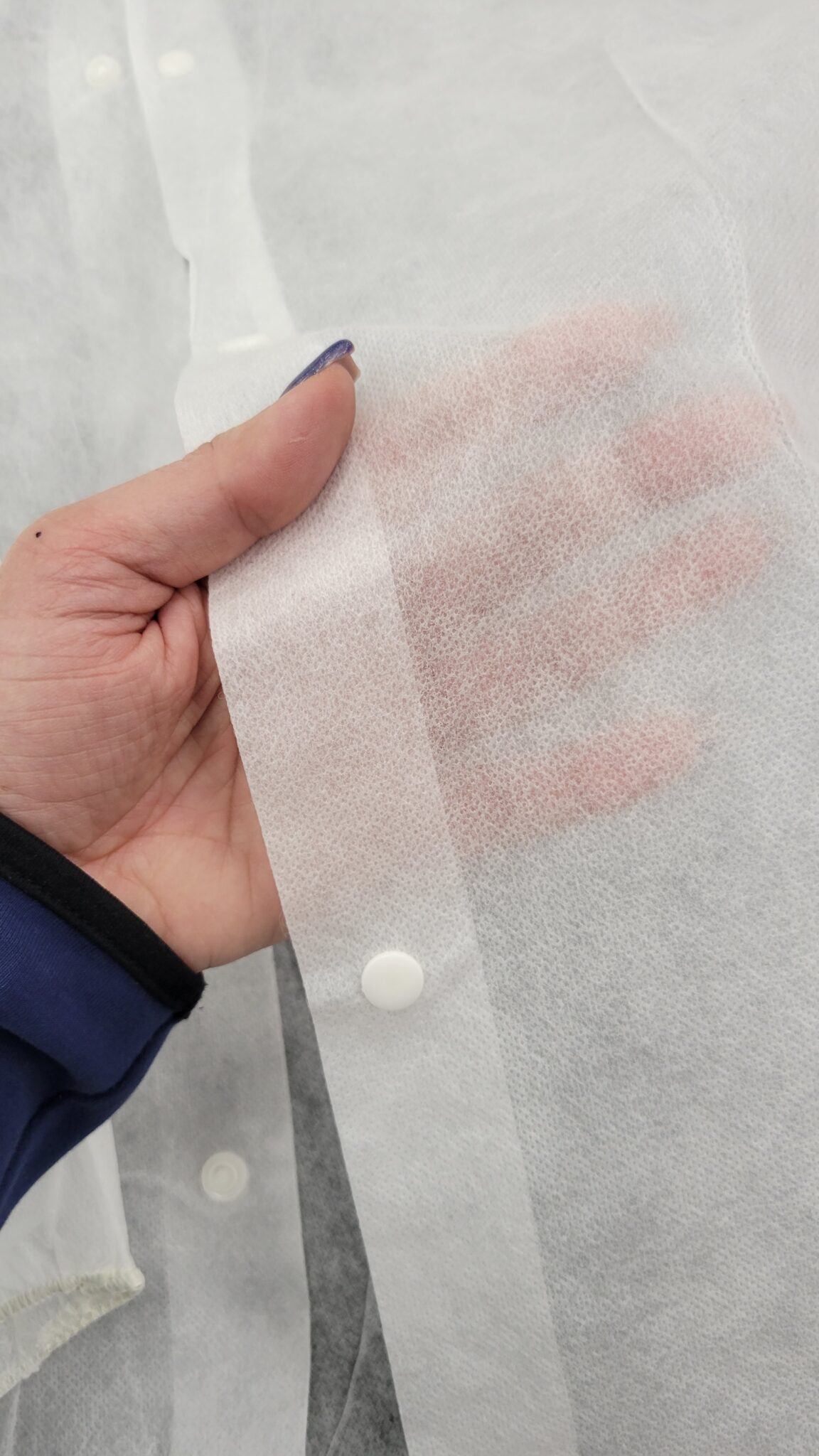 Disposable White Lab Coat