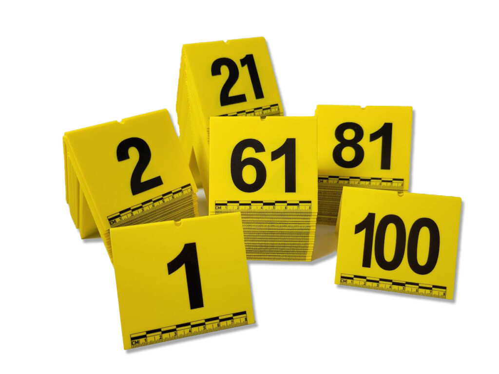 Evidence Numbers Evidence Tent: Strong, Bright with Numbers 1-100