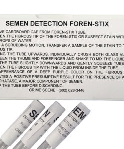 Forenstix Tube Test for Semen, 8 Pack