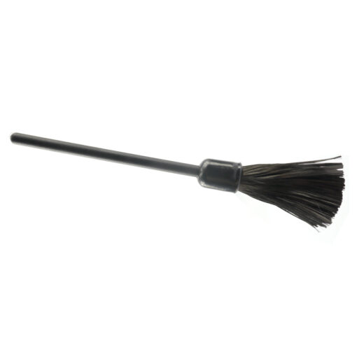 Carbon fiber fingerprint brush